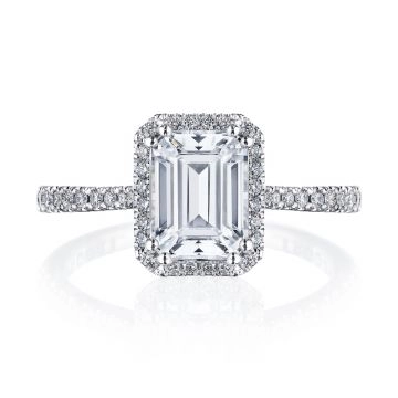Classic Crescent Emerald Ring