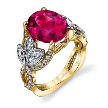 Simon G. Halo Engagement Ring