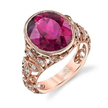 Simon G. Three Stone Ring