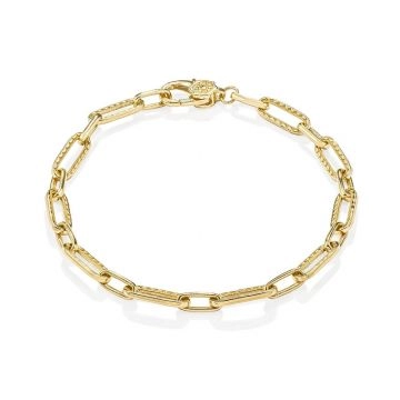 Small Link Bracelet Yellow