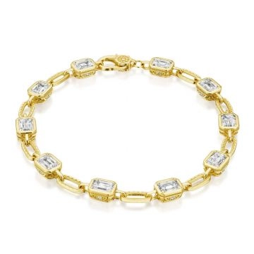 Lab Grown Diamond Bracelet Yellow